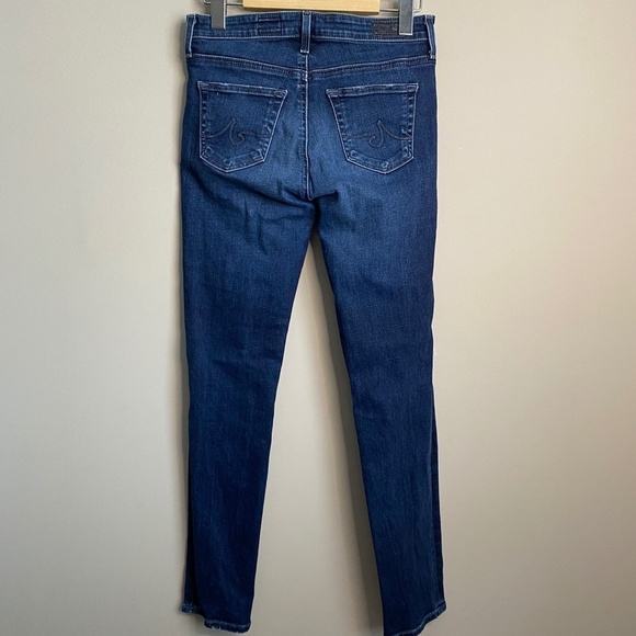 AG Adriano Goldschmied STEVIE Ankle Jeans Slim Straight Size 25R - Picture 8 of 16
